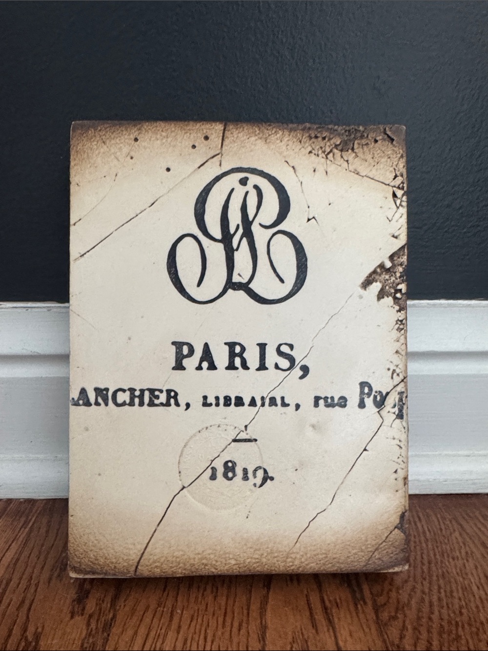 Sid Dickens Paris Wall Decor RETIRED
